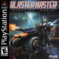 Blaster Master Blasting Again PAL Playstation PAL box art